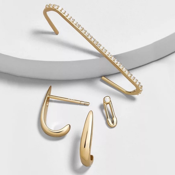 Jewelry - The Larkin - 4 Piece Irregular Earring Set